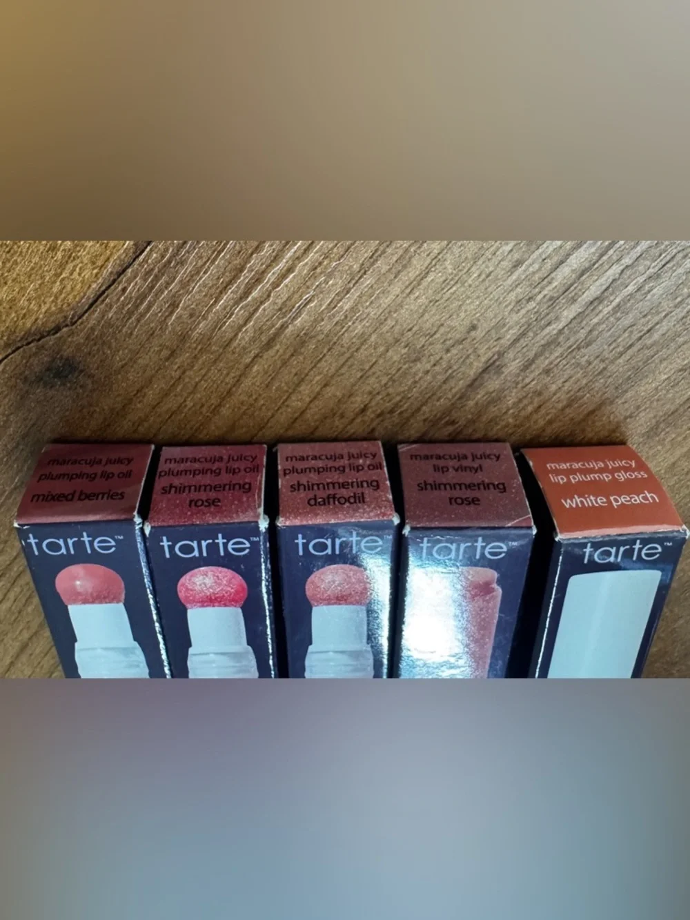 tarte Maracuja Juicy Plumping Lip Oil in Shimmering Rose Brand NIB - Picture 4 of 4